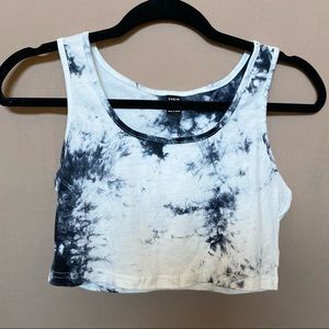 Shein tie dye crop tank
